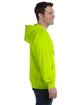 Gildan Adult Heavy Blend™ Full-Zip Hooded Sweatshirt safety green ModelSide