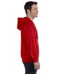 Gildan Adult Heavy Blend™ Full-Zip Hooded Sweatshirt red ModelSide