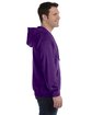 Gildan Adult Heavy Blend™ 8 oz., 50/50 Full-Zip Hooded Sweatshirt PURPLE ModelSide
