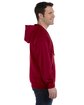 Gildan Adult Heavy Blend™ Full-Zip Hooded Sweatshirt cardinal red ModelSide