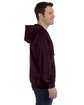 Gildan Adult Heavy Blend™ Full-Zip Hooded Sweatshirt dark chocolate ModelSide