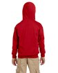 Gildan Youth Heavy Blend™ Full-Zip Hooded Sweatshirt red ModelBack