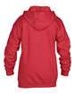 Gildan Youth Heavy Blend™ Full-Zip Hooded Sweatshirt red FlatBack