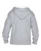 Gildan Youth Heavy Blend™ Full-Zip Hooded Sweatshirt sport grey FlatBack