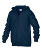 Gildan Youth Heavy Blend™ Full-Zip Hooded Sweatshirt navy OFQrt