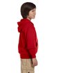 Gildan Youth Heavy Blend™ Full-Zip Hooded Sweatshirt red ModelSide