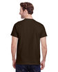 Gildan Adult Ultra Cotton® T-Shirt dark chocolate ModelBack