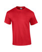 Gildan Adult Ultra Cotton® T-Shirt red OFFront