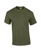 Gildan Adult Ultra Cotton® T-Shirt military green OFFront
