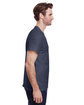 Gildan Adult Ultra Cotton® T-Shirt heather navy ModelSide