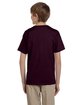 Gildan Youth Ultra Cotton® T-Shirt DARK CHOCOLATE ModelBack