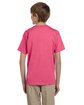 Gildan Youth Ultra Cotton® T-Shirt safety pink ModelBack