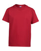 Gildan Youth Ultra Cotton® T-Shirt cherry red OFFront