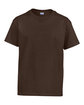 Gildan Youth Ultra Cotton® T-Shirt DARK CHOCOLATE OFFront