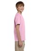 Gildan Youth Ultra Cotton® T-Shirt LIGHT PINK ModelSide