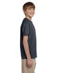 Gildan Youth Ultra Cotton® T-Shirt CHARCOAL ModelSide