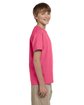 Gildan Youth Ultra Cotton® T-Shirt SAFETY PINK ModelSide