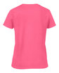 Gildan Ladies' Ultra Cotton® T-Shirt SAFETY PINK OFBack