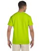 Gildan Adult Ultra Cotton® 6 oz. Pocket T-Shirt SAFETY GREEN ModelBack