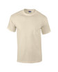 Gildan Adult Ultra Cotton® 6 oz. Pocket T-Shirt sand OFFront
