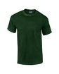 Gildan Adult Ultra Cotton®  Pocket T-Shirt FOREST GREEN OFFront