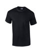 Gildan Adult Ultra Cotton® 6 oz. Pocket T-Shirt black OFFront