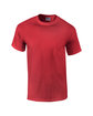 Gildan Adult Ultra Cotton® 6 oz. Pocket T-Shirt red OFFront