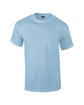 Gildan Adult Ultra Cotton®  Pocket T-Shirt LIGHT BLUE OFFront
