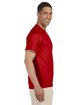 Gildan Adult Ultra Cotton® 6 oz. Pocket T-Shirt red ModelSide