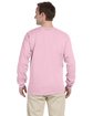 Gildan Adult Ultra Cotton® 6 oz. Long-Sleeve T-Shirt light pink ModelBack