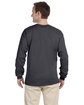 Gildan Adult Ultra Cotton® 6 oz. Long-Sleeve T-Shirt charcoal ModelBack