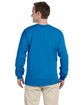 Gildan Adult Ultra Cotton® 6 oz. Long-Sleeve T-Shirt sapphire ModelBack