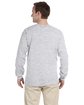 Gildan Adult Ultra Cotton®  Long-Sleeve T-Shirt ASH GREY ModelBack