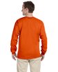 Gildan Adult Ultra Cotton®  Long-Sleeve T-Shirt ORANGE ModelBack