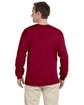 Gildan Adult Ultra Cotton®  Long-Sleeve T-Shirt CARDINAL RED ModelBack