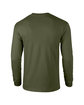 Gildan Adult Ultra Cotton®  Long-Sleeve T-Shirt MILITARY GREEN FlatBack