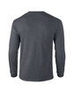 Gildan Adult Ultra Cotton®  Long-Sleeve T-Shirt DARK HEATHER FlatBack