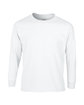 Gildan Adult Ultra Cotton® 6 oz. Long-Sleeve T-Shirt WHITE OFFront