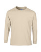 Gildan Adult Ultra Cotton®  Long-Sleeve T-Shirt SAND OFFront