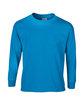Gildan Adult Ultra Cotton® 6 oz. Long-Sleeve T-Shirt sapphire OFFront