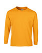 Gildan Adult Ultra Cotton® 6 oz. Long-Sleeve T-Shirt gold OFFront