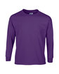 Gildan Adult Ultra Cotton® 6 oz. Long-Sleeve T-Shirt PURPLE OFFront