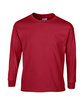Gildan Adult Ultra Cotton®  Long-Sleeve T-Shirt CARDINAL RED OFFront