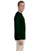 Gildan Adult Ultra Cotton® 6 oz. Long-Sleeve T-Shirt forest green ModelSide