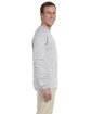 Gildan Adult Ultra Cotton®  Long-Sleeve T-Shirt ASH GREY ModelSide