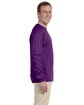 Gildan Adult Ultra Cotton®  Long-Sleeve T-Shirt PURPLE ModelSide