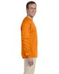 Gildan Adult Ultra Cotton®  Long-Sleeve T-Shirt S ORANGE ModelSide