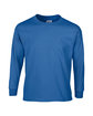 Gildan Youth Ultra Cotton®  Long-Sleeve T-Shirt ROYAL OFFront