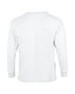 Gildan Youth Ultra Cotton®  Long-Sleeve T-Shirt WHITE OFBack