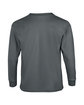 Gildan Youth Ultra Cotton®  Long-Sleeve T-Shirt CHARCOAL OFBack